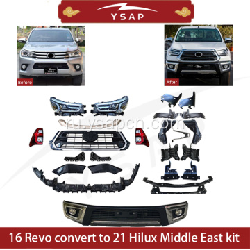 2016 Hilux Revo Upgardeto 2021 Middle East Kit